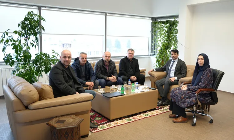 Minister Almir Zulić Visits IUS to Discuss Future Cooperation and “Hasin Vrh” Memorial Park