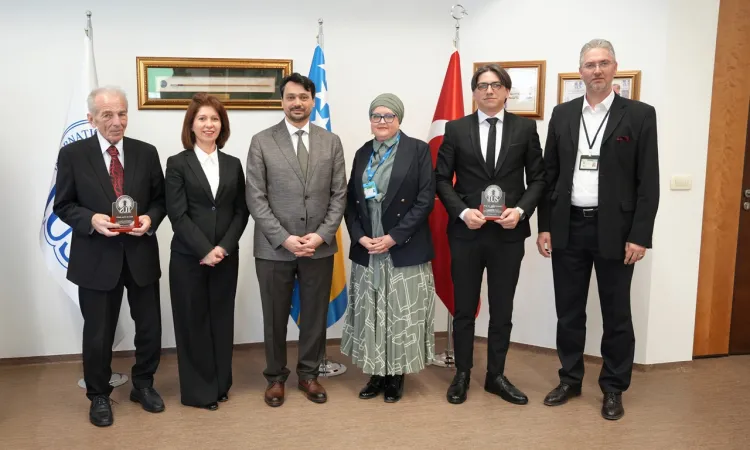 Representatives of HEA Pay an Official Visit to the International University of Sarajevo